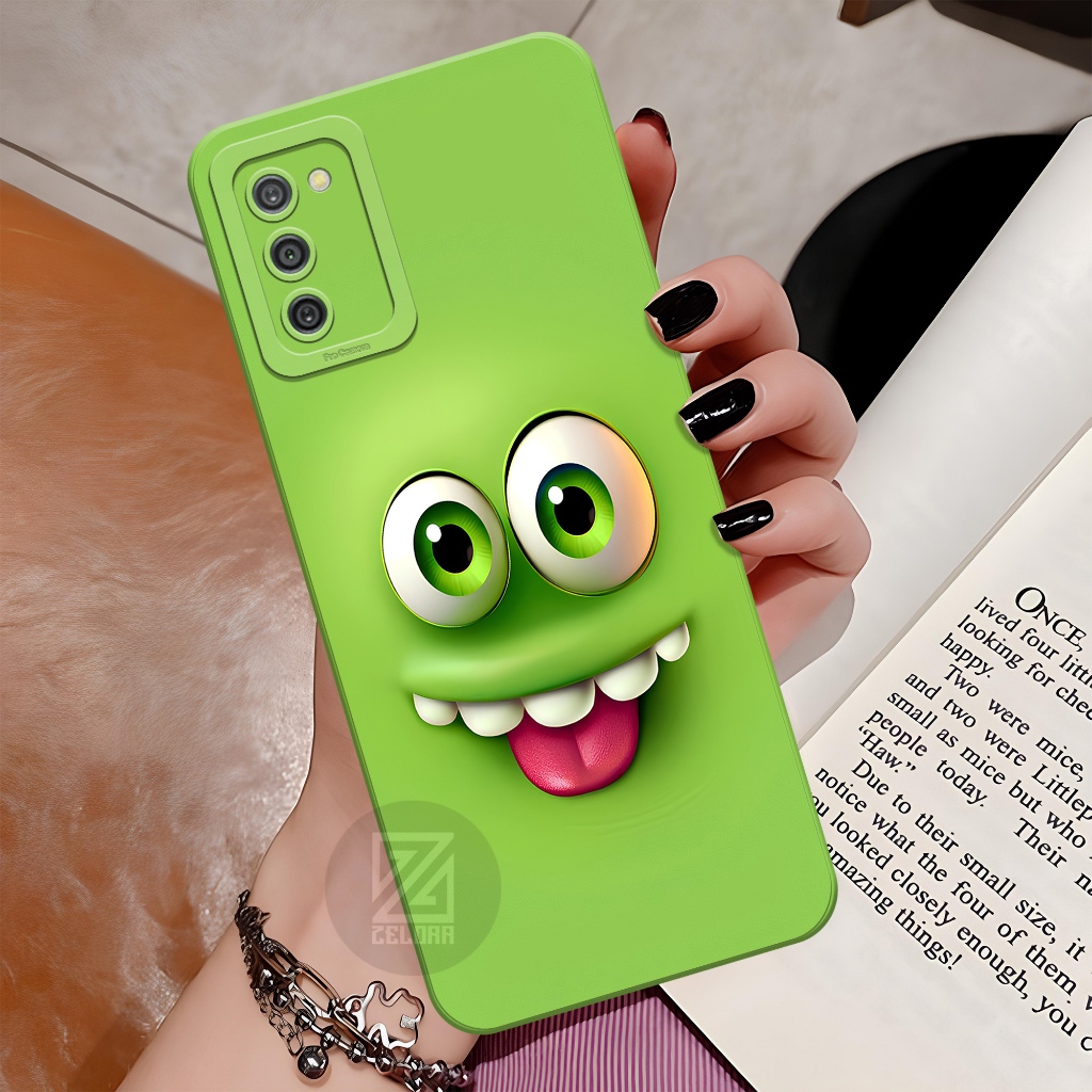 HP เคส Samsung Galaxy A03S / A02S Softcase - เคสลายการ์ตูน - กล้อง Pro - เคส Samsung Galaxy A03S / A