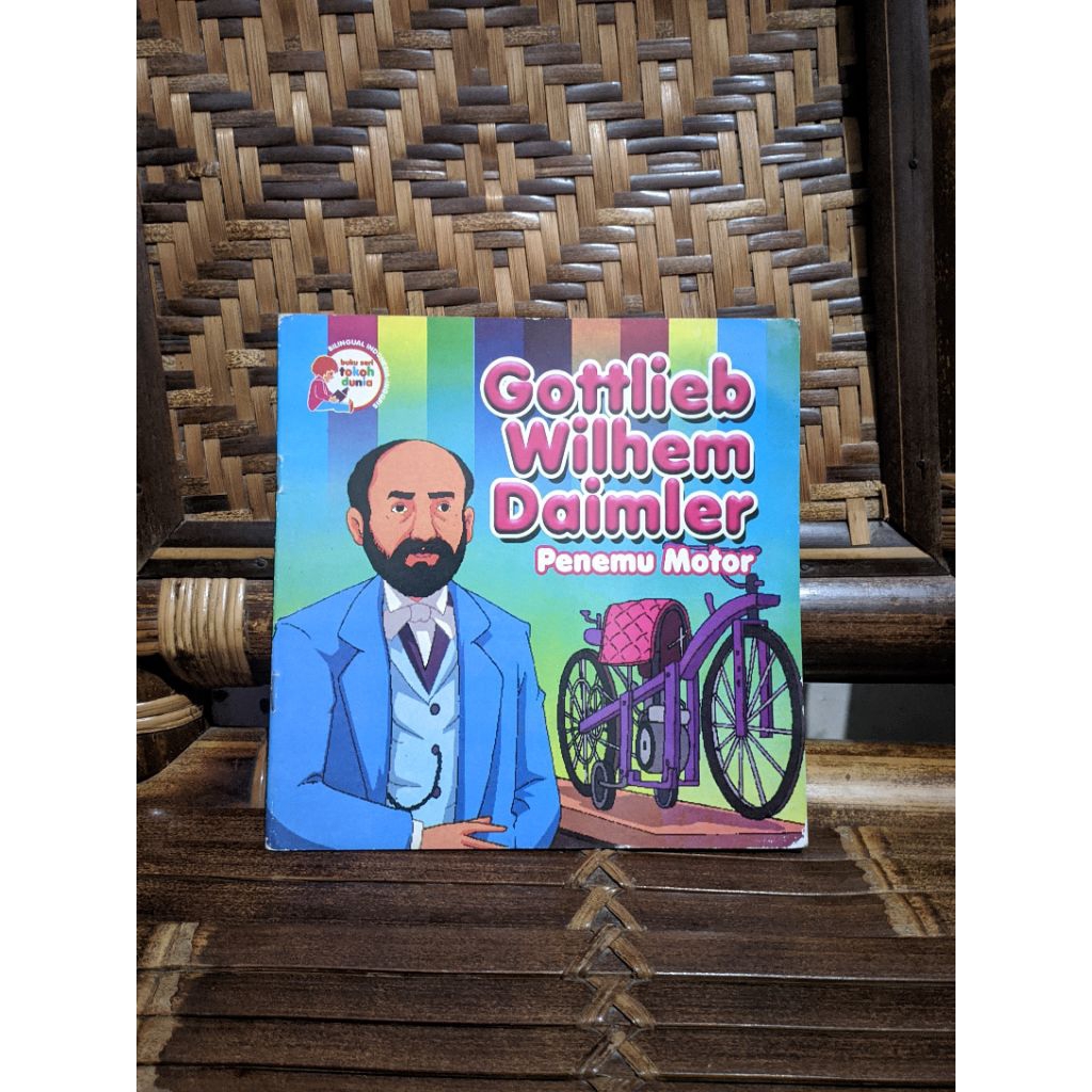 หนังสือซีรีส์: รู้จักโลก Tokok Gotlieb Wilham Daimler Motor Discovery