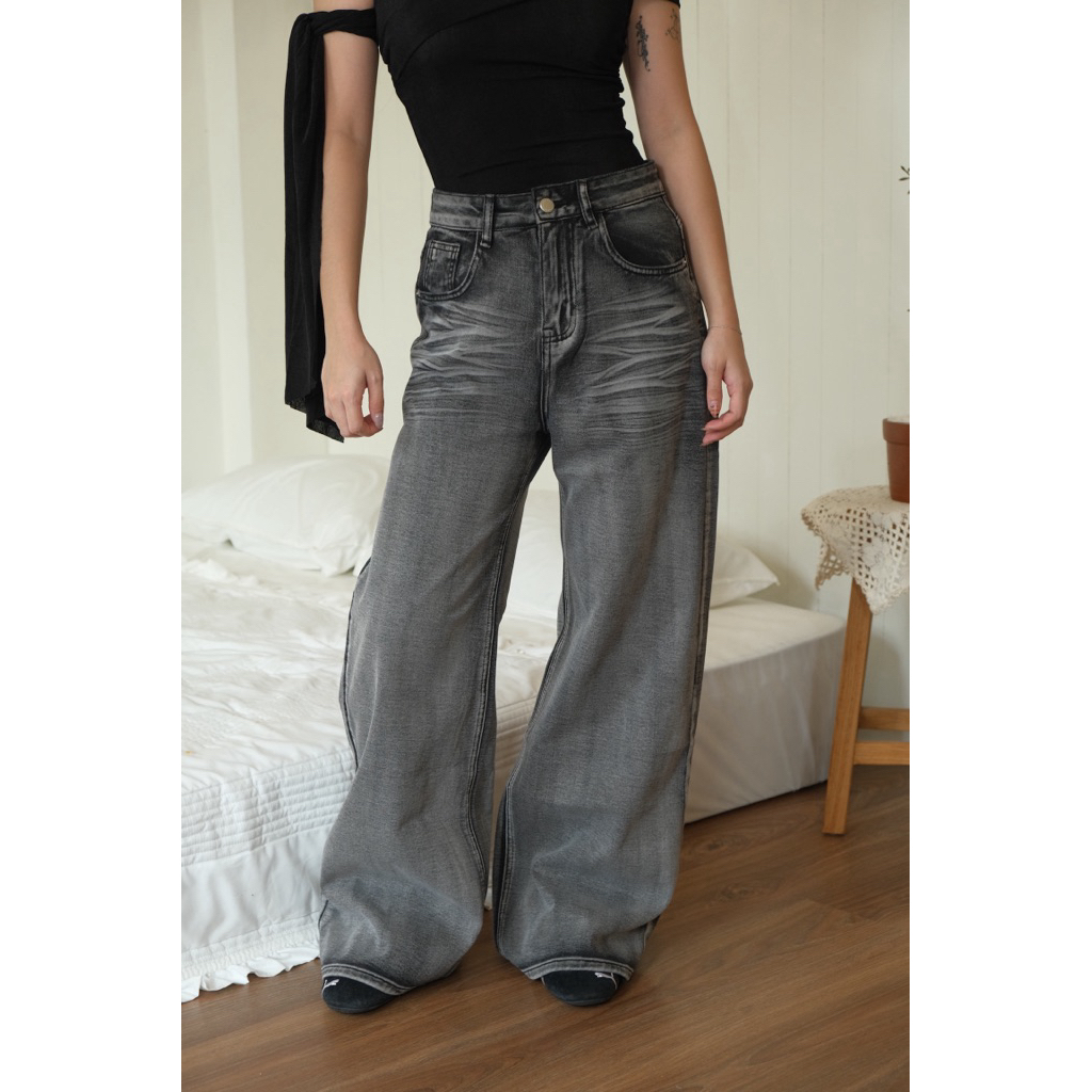 Kenzie Vintage Washed Baggy Jeans
