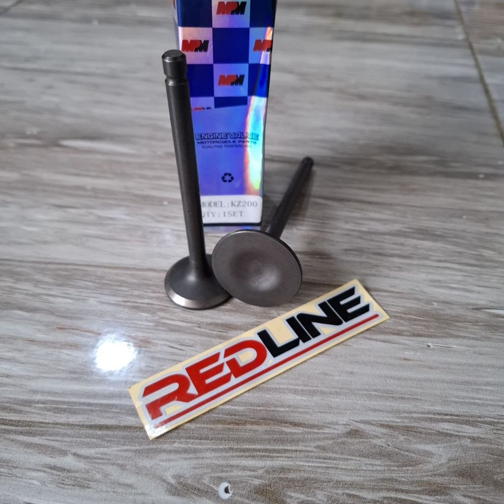 ชุดวาล์ว UMBRELLA วาล์ววาล์ว IN VALVE EX KAWASAKI KAZE 200 KAZE200 BINTER PERCY