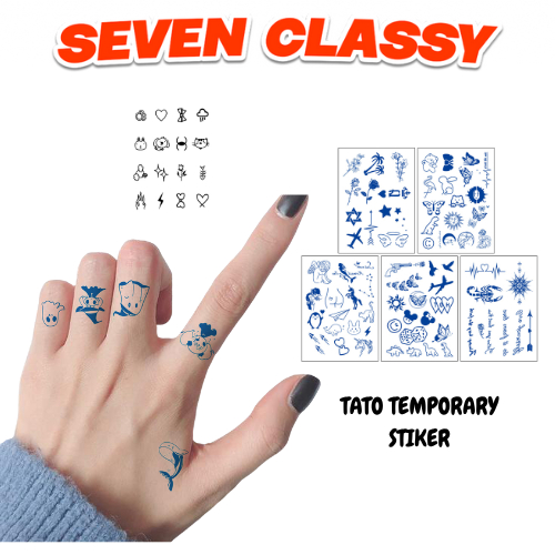 SC - HALAL TATTOO STICKERS H739 ยาวLASTING TATTOO TEMPORARY TATTOO สติ๊กเกอร์กันน้ําสติกเกอร์ MINIMA