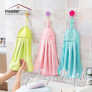 Masterhome Kain Lap Tangan Polos | Kain Lap Gantung | Kain Lap Dapur Meja Serbaguna | Lap Polos Handuk Polos Serbet | Hand Towel