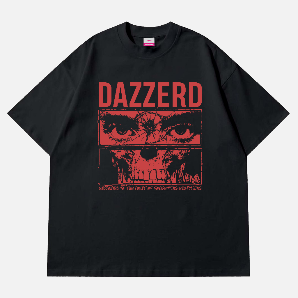 โลคาล์ VERGIE | DAZZERD | เสื้อยืดโอเวอร์ไซส์ | เสื้อยืด Distro Brand Local Original Clothing เสื้อผ