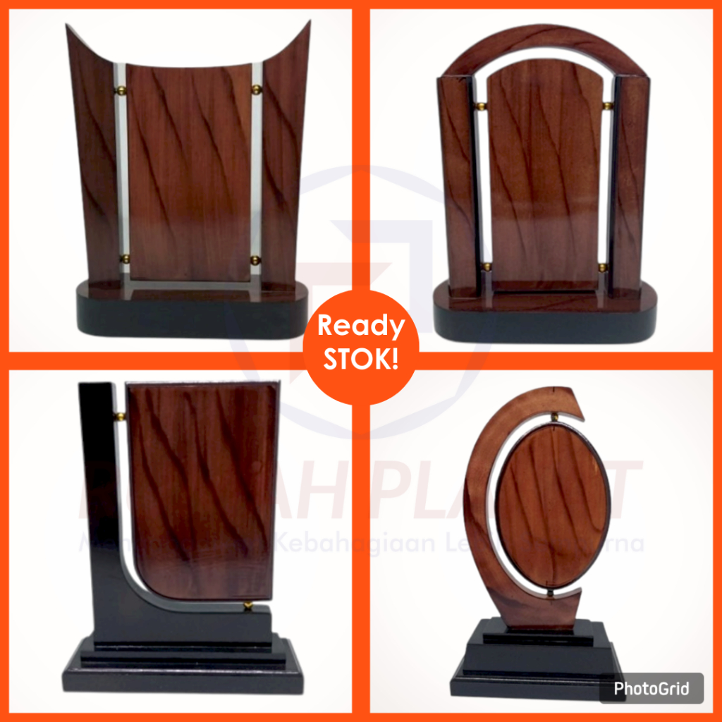 PLAIN WOODEN PLAQUE สําหรับผู้สําเร็จการศึกษา | Plaque Trophy Shop Plaque โรงเรียนอนุบาล Trophy