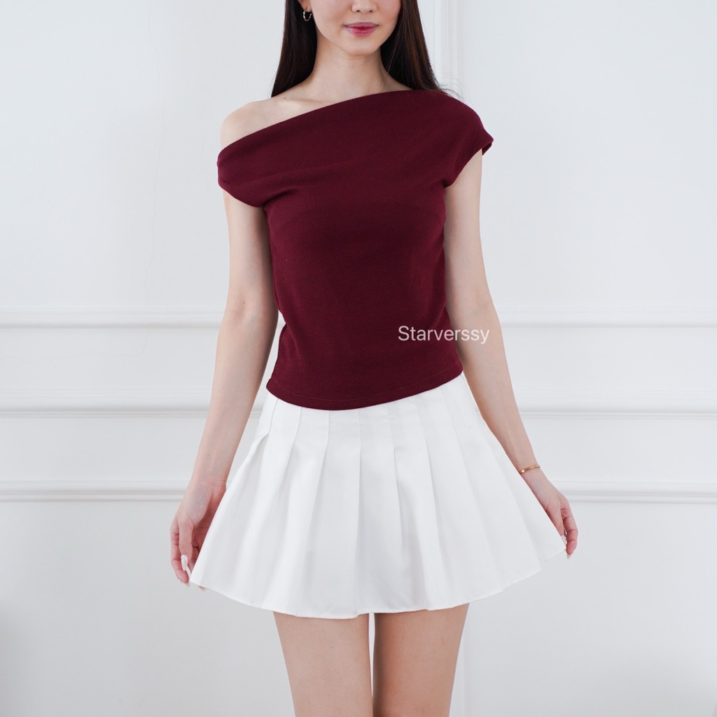 ZOEY Top Knit Shabrina Chic Woman เสื้อเชิ้ตผู้หญิง