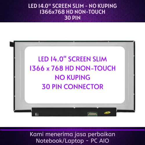 LED 14.0 "LCD 14.0 "HP 240 G7 245 G7 14-CF 14s-CF 14s-DK 14-DF 14-DK 245 G8 Chromebook 14 G6 G7 ไม่ม