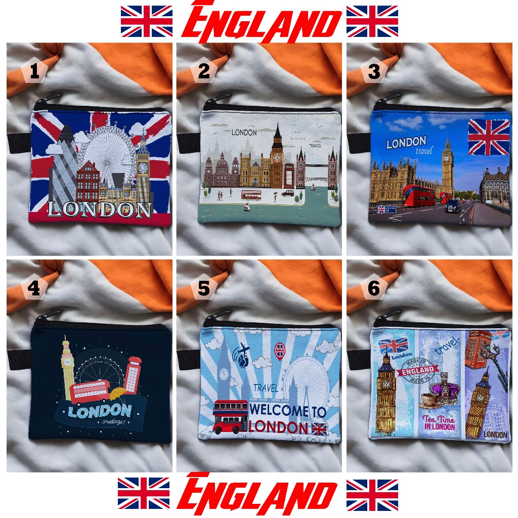 กระเป๋า ENGLAND SOUVENIR, COIN WALLET
