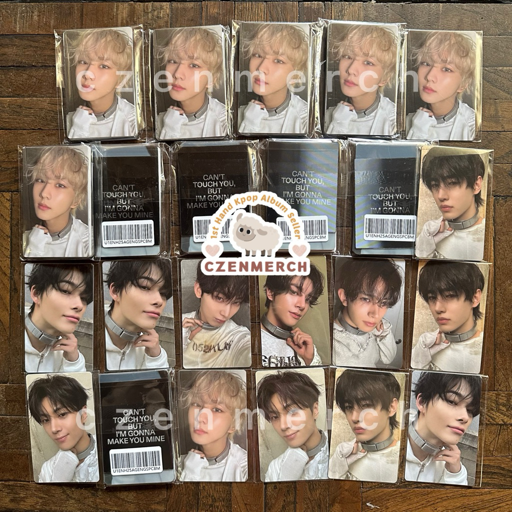 ENHYPEN PC POB WEVERSE SHOP ภาพถ่ายอย่างเป็นทางการ