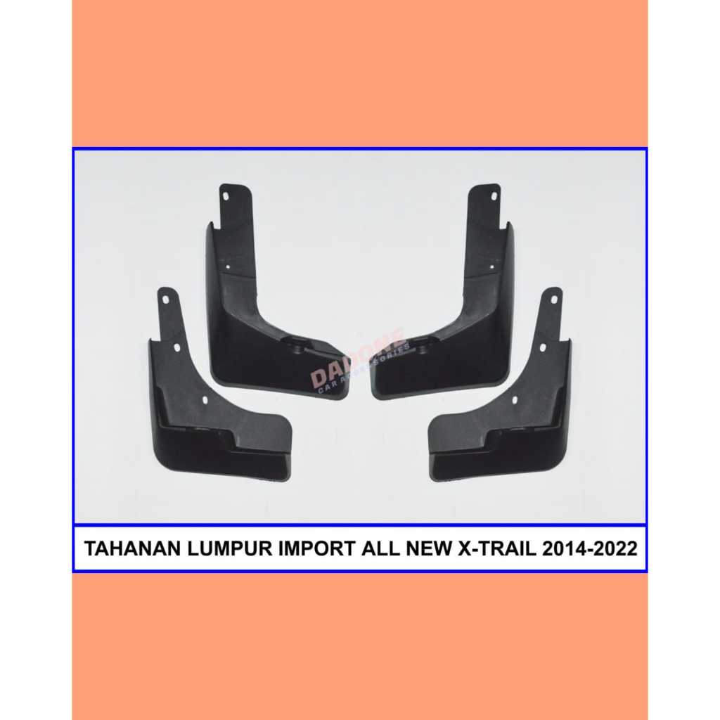 กันโคลนสําหรับ All New Xtrail 2014 - 2022 พรมโคลนรถยนต์