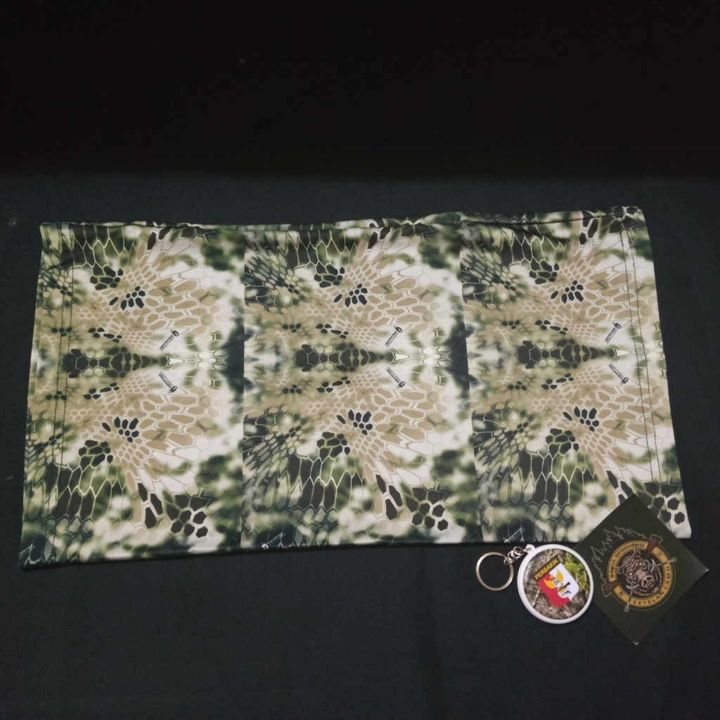 BUFF CAMO SNAKE SCALE MOTIF / BALACLAVA CAMO BANDANA MASK (SC1976)