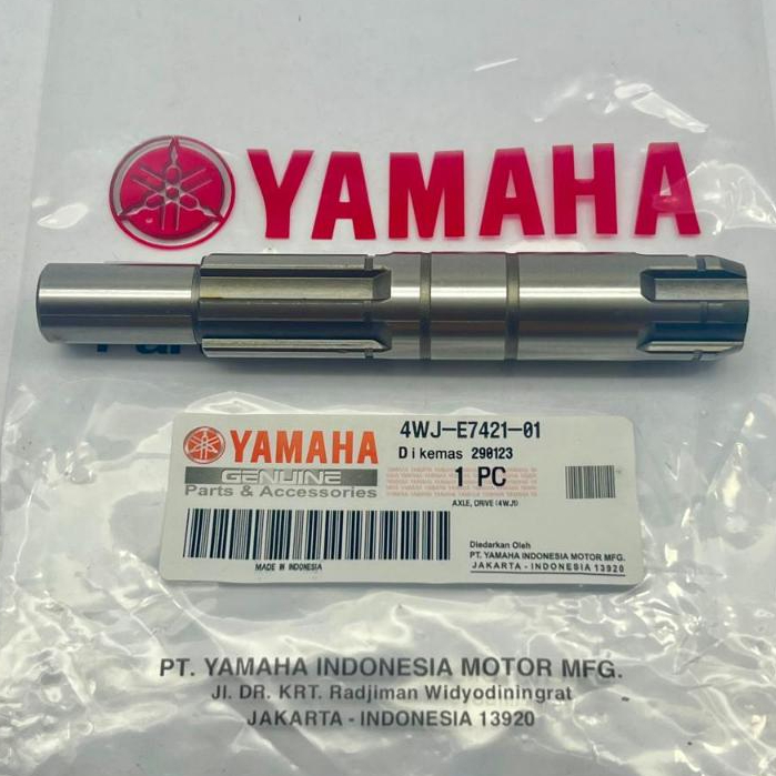4WJ-E7421-01 เพลาเกียร์หน้า F1 F1Z F1ZR ALFA SIGMA Yamaha