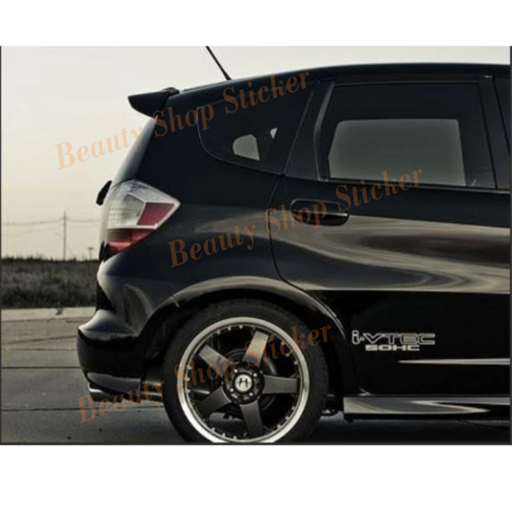 2PCS HONDA I-VTEC SOHC รถสติกเกอร์ประตูด้านข้าง CITY CIVIC ACCORD CRV CRZ HRV JAZZ FIT GM6 FK8 FC FB