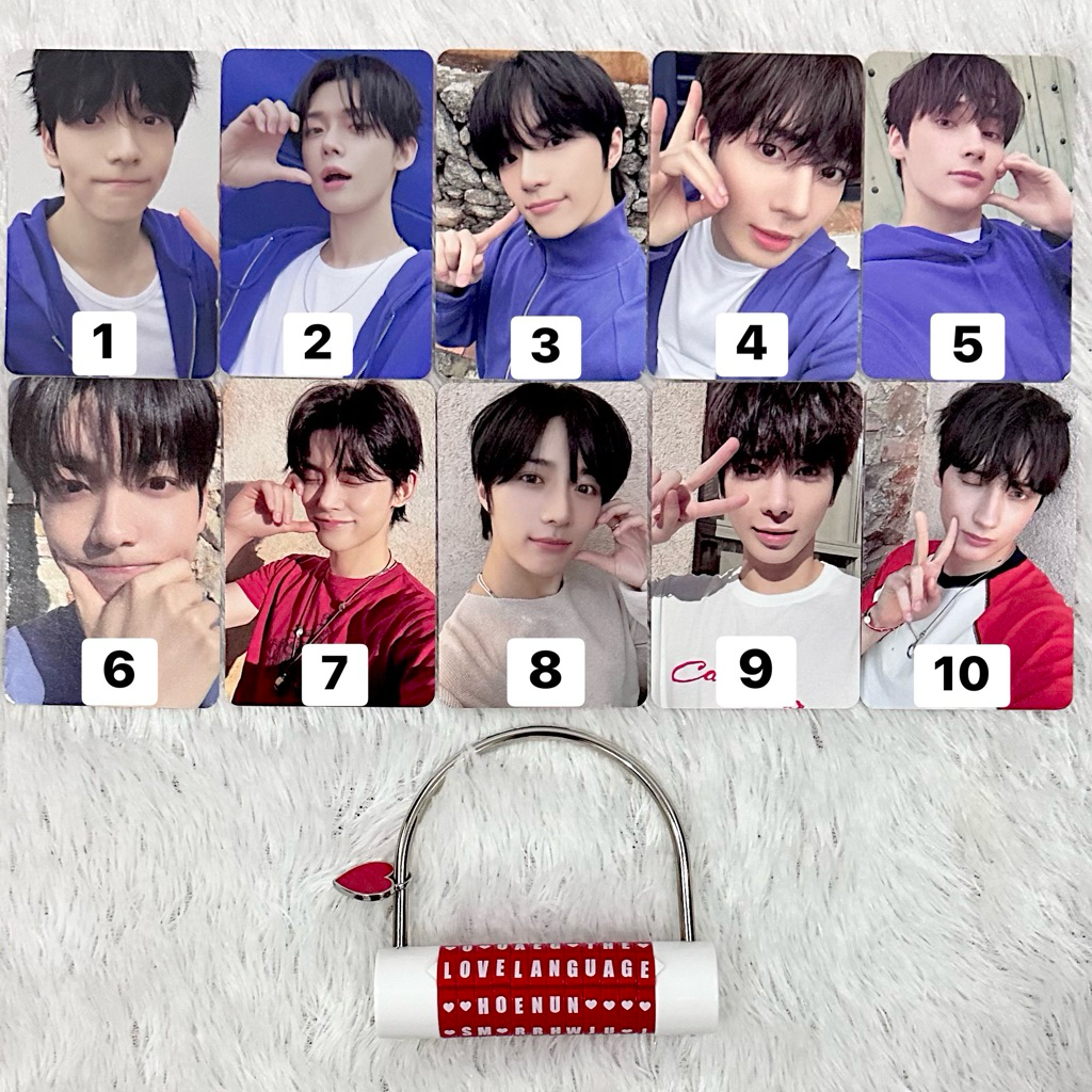 PHOTCARD TXT LOVE LANGUAGE อย่างเป็นทางการ