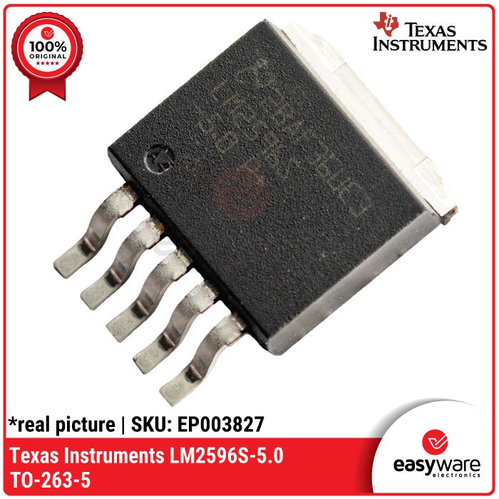 IC LM2596 Texas Instruments LM2596S-5.0 ถึง 263-5 LM 2596 S