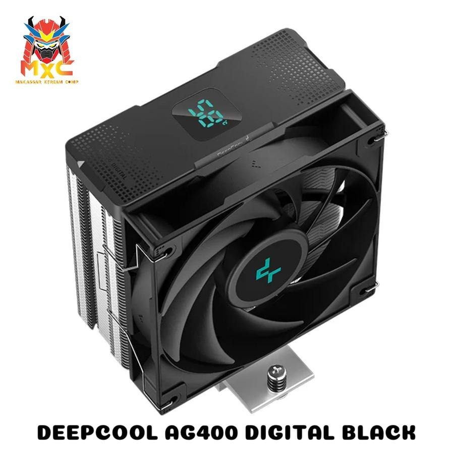 คูลเลอร์ซีพียูสีดําดิจิตอล Deepcool AG400