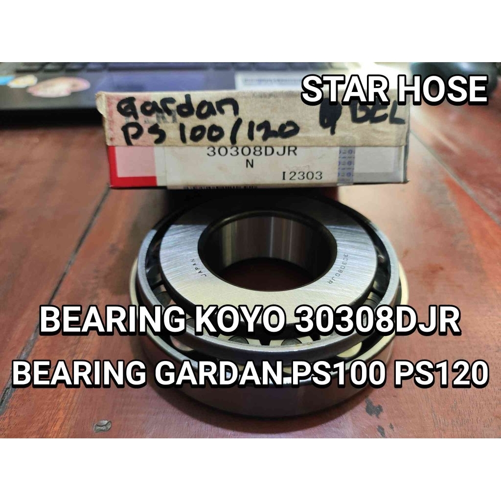 BEARING KLAHER KOYO 30308DJR BEARING GARDAN PS100 PS120