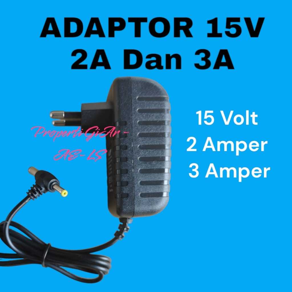 พาวเวอร์ซัพพลาย ADAPTER 15V 2A 3A 15 VOT 2 CAMPER 3 CAMPER 15 V 2 A 3 A
