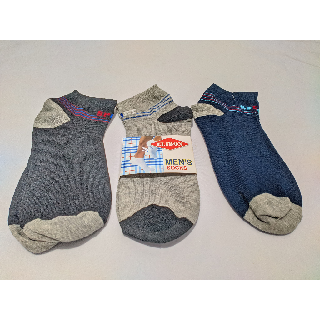 MATA Mens Sport - Socks - For School & Sports - รุ่นข้อเท้า