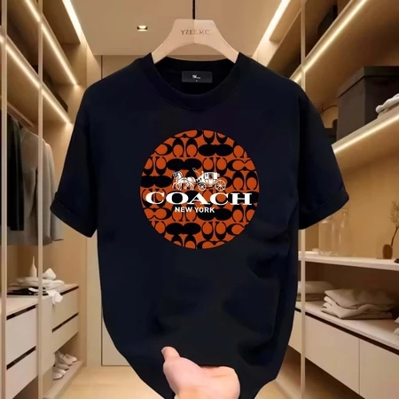 เสื้อยืด Tops เสื้อยืดขนาดใหญ่สําหรับผู้ชาย Black Distro Short Sleeve Cool official store Cool distr