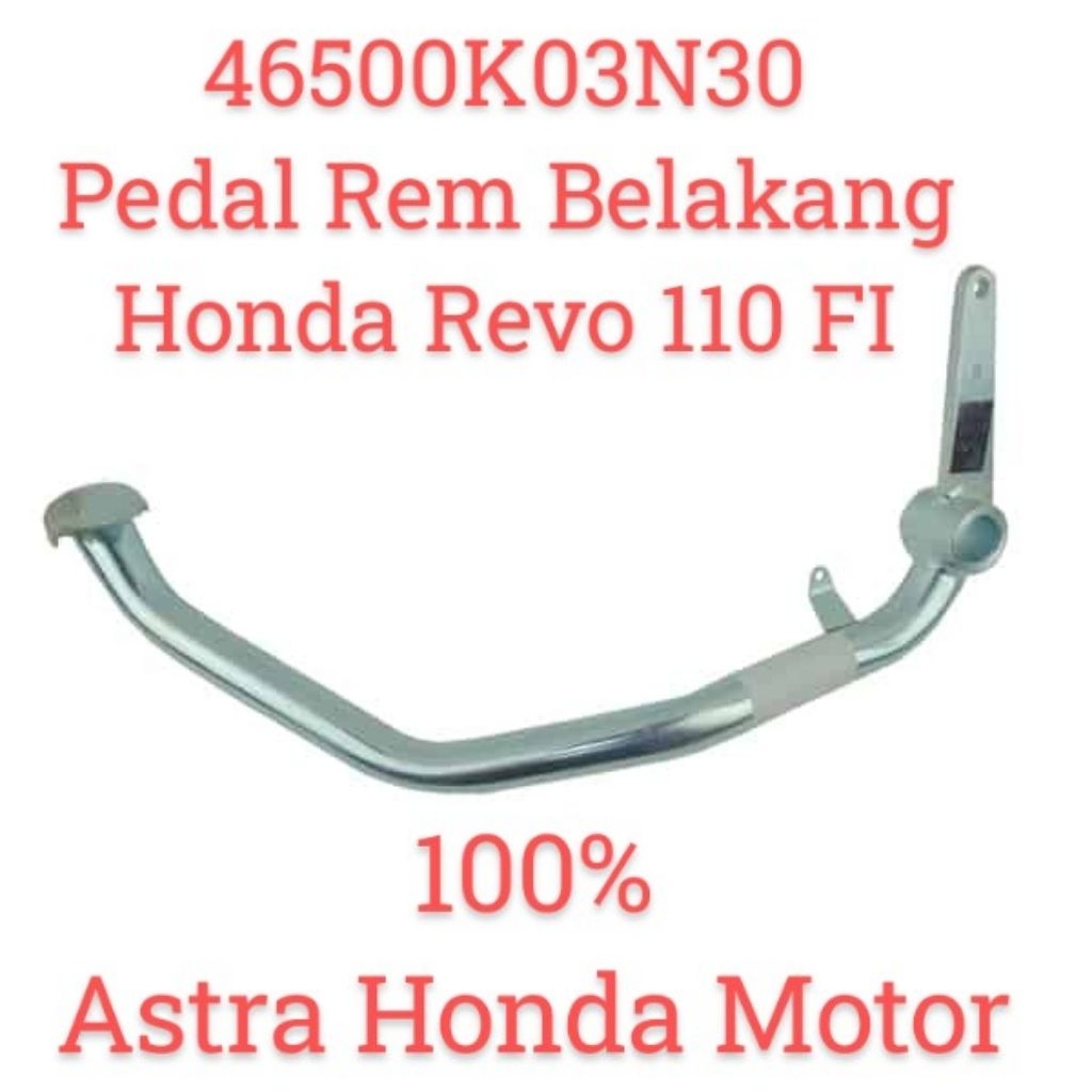 46500K03N30 ผ้าเบรคหลัง Honda Revo 110 FI
