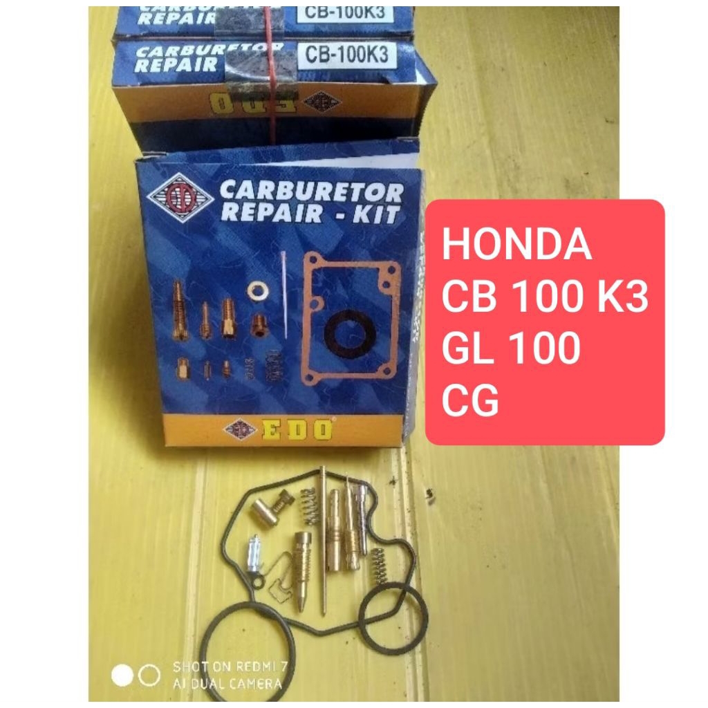 คาร์บูเรเตอร์ Repairkit Honda CB 100 CB100 k3 k4 k5 CB 125 CB125 GL100 CG