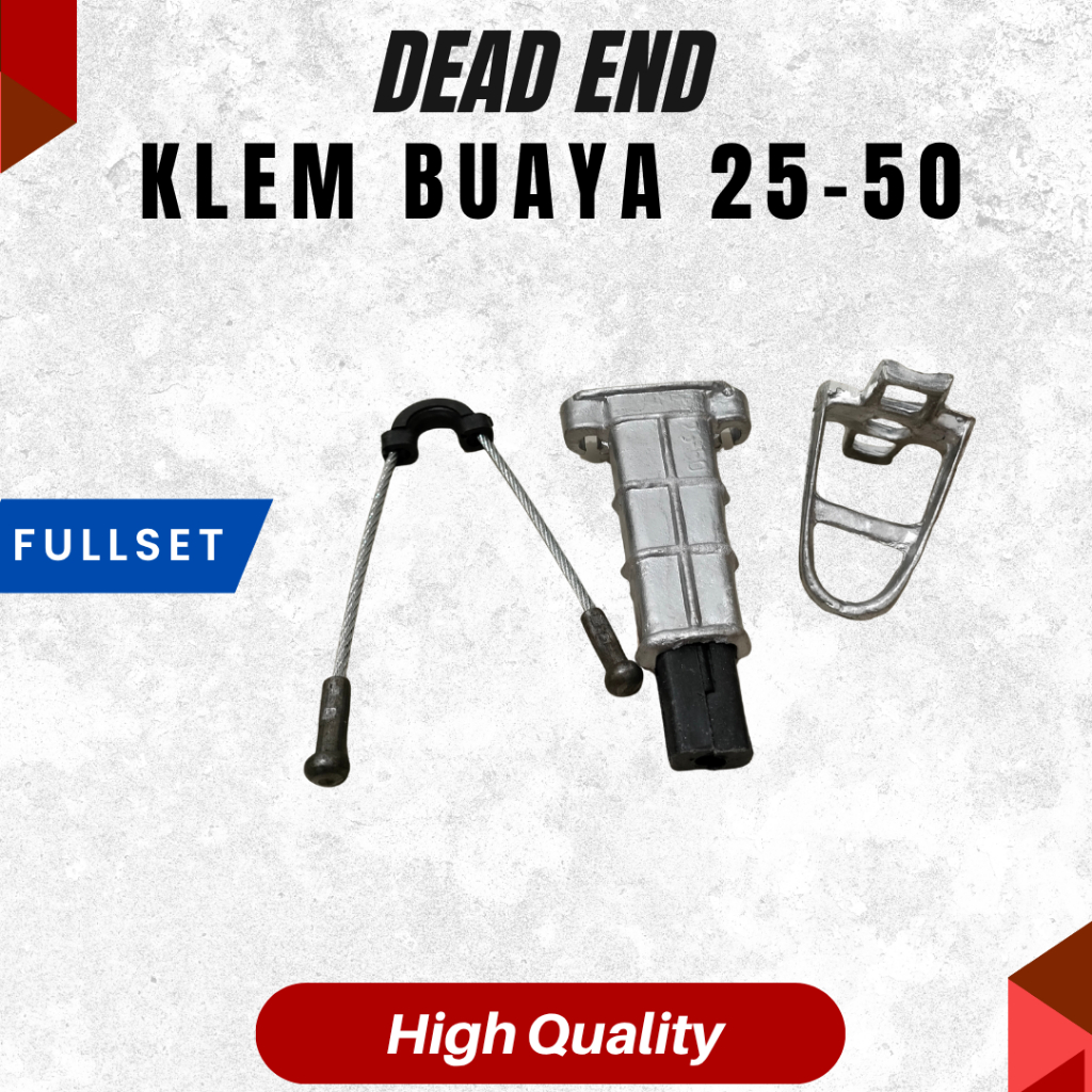 แคลมป์จระเข้ 25-50 Fullset - Dead End ADSS