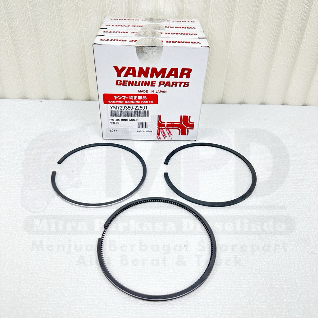 แหวนแหวนลูกสูบ Sether Kobelco SK50 SK50P 4TNV88 Yanmar YM729350-22501