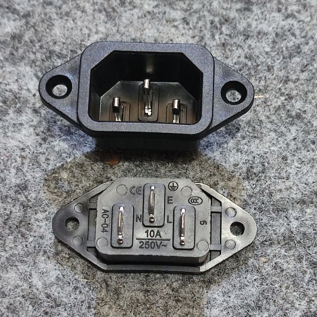 2x50 คอมพิวเตอร์ AC Jack / AC INLET Socket