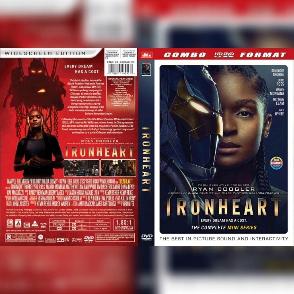 ตลับฟิล์ม IRONHEART (2025) - ใหม่ล่าสุด - HD