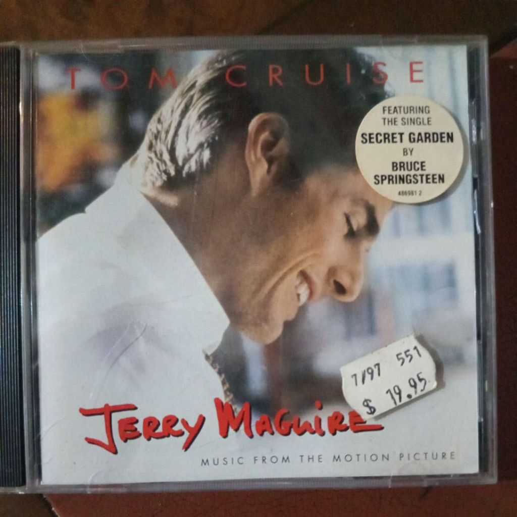 ซีดีเพลง TOM CRUISE JERRY MaGuire จากภาพเคลื่อนไหว