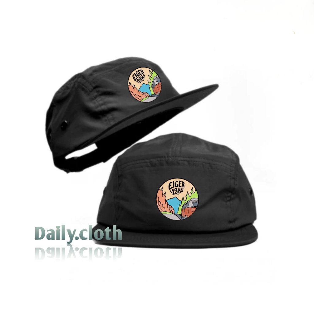 5 PANEL HAT /PREMIUM SIX PANEL HAT/MEN WOMEN CASUAL HAT EIG 1989