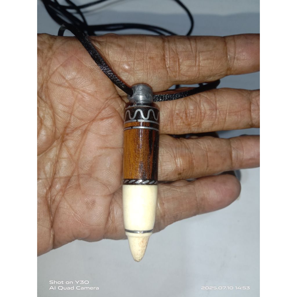 CMT Al-Hikmah สร้อยคอ แตรกวาง ปูพัลผสม ironwood