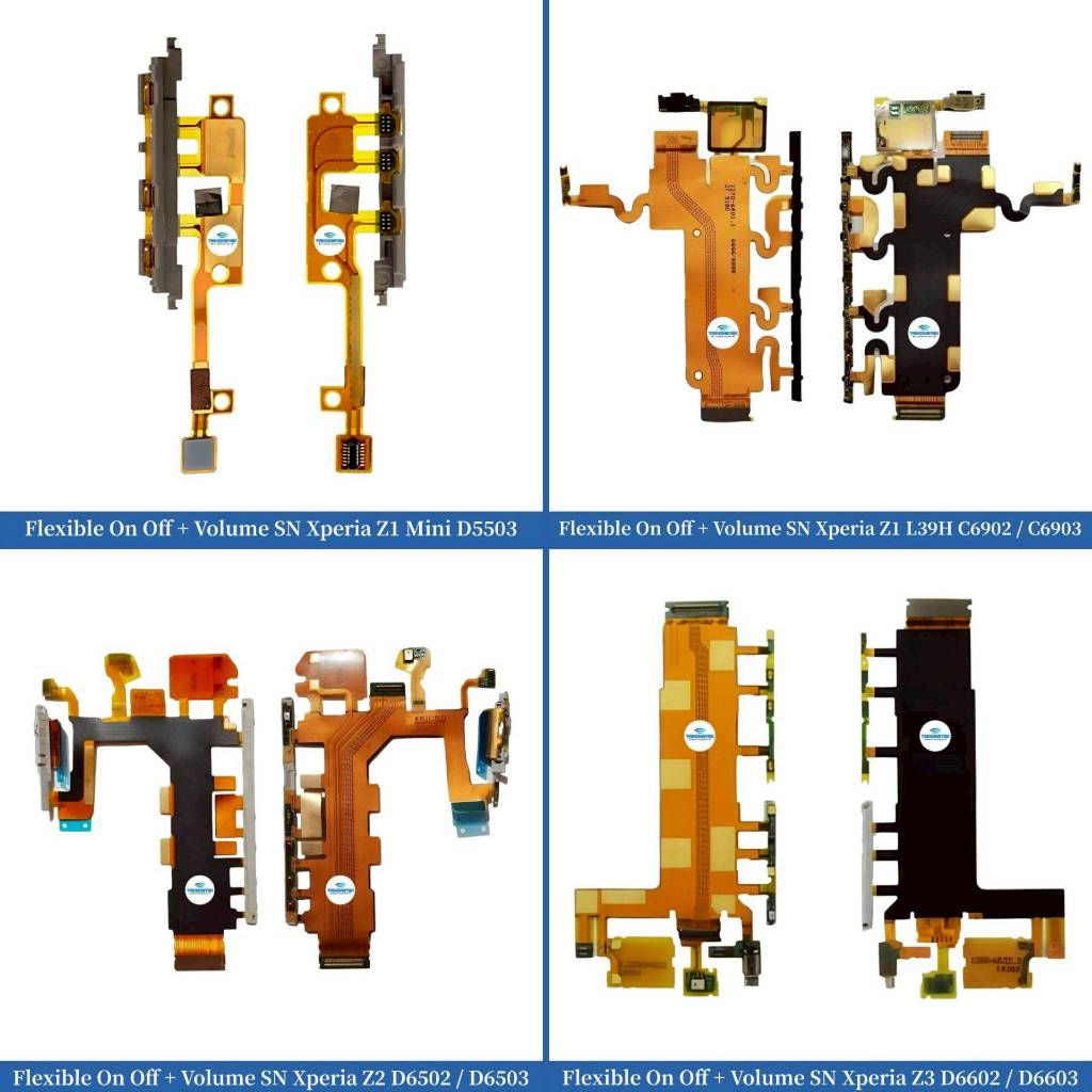 ยืดหยุ่นในการปิด + ปริมาณ Sony Xperia Z1 Mini - D5503 - Z1 - L39H - C6902 - C6903 - Z2 D6502 - D6503