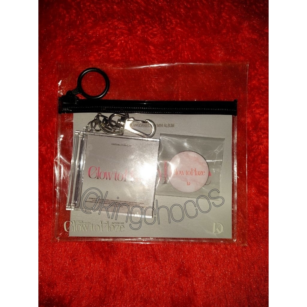 Kang Daniel 6th Mini Album : Glow to Haze [Mini CD Keyring ver]