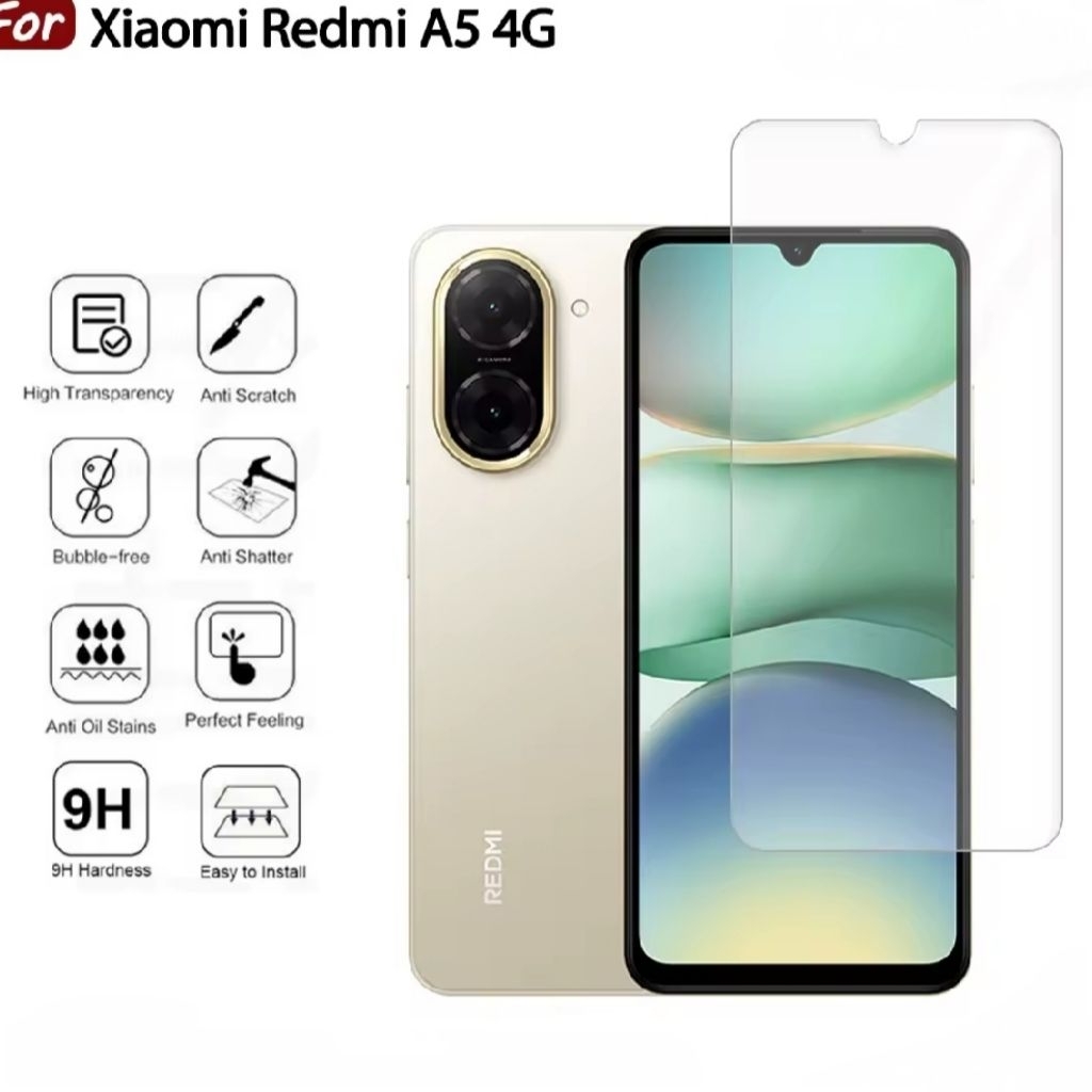 ฟิล์มกระจกนิรภัยใส REDMI A5 / POCO C71