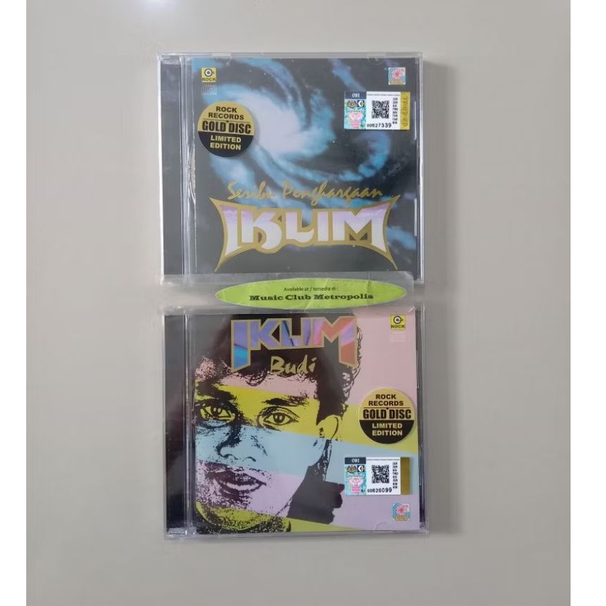 CD IKLIM - BUDI / AHOLUSAND AWARDS (GOLD DISC) การนําเข้ารุ่นลิมิเต็ด