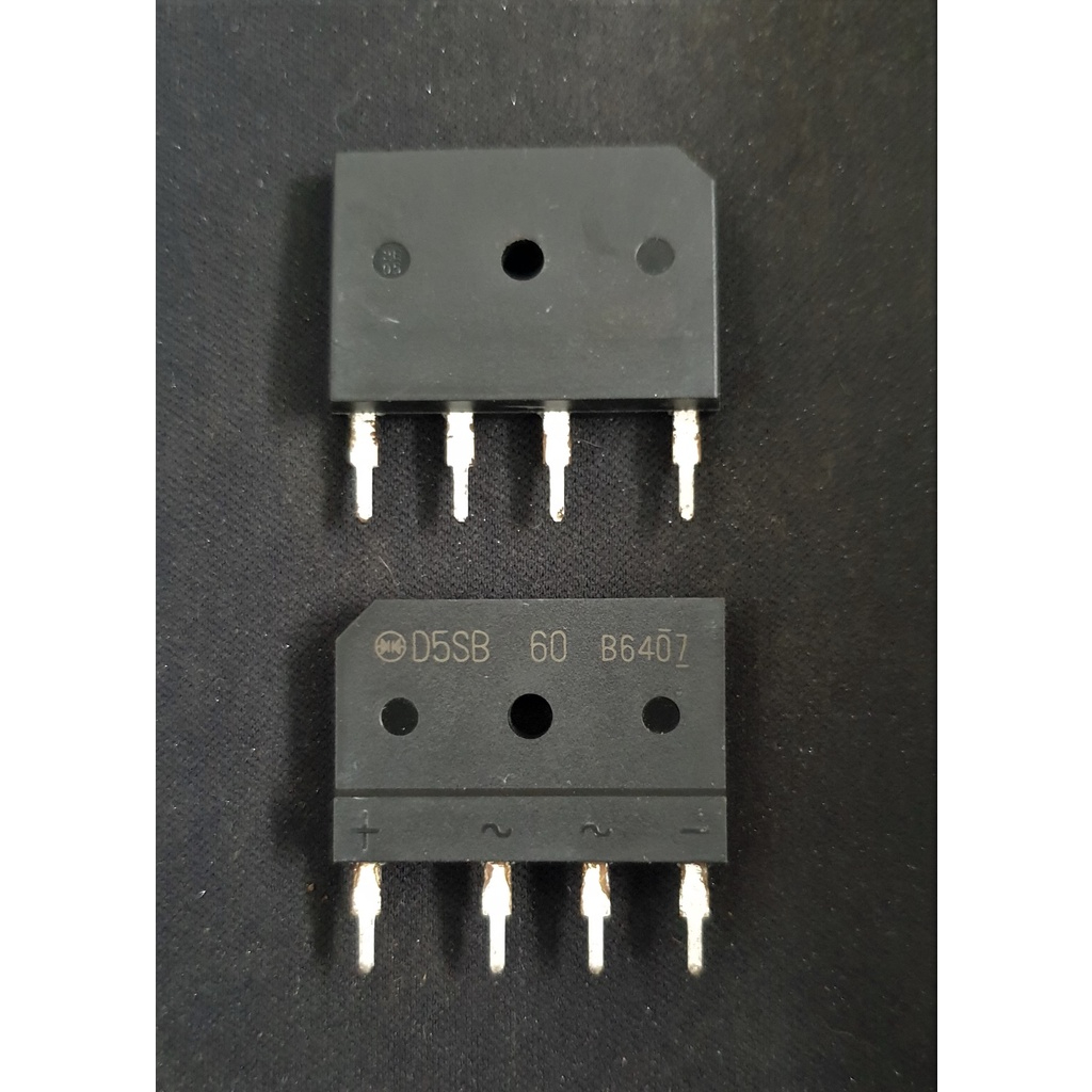 Diode Rectifier D5SB60 D5SB-60 - 600v 6A Single-phase Silicon Bridge Rectifier วัตถุประสงค์ทั่วไป - 