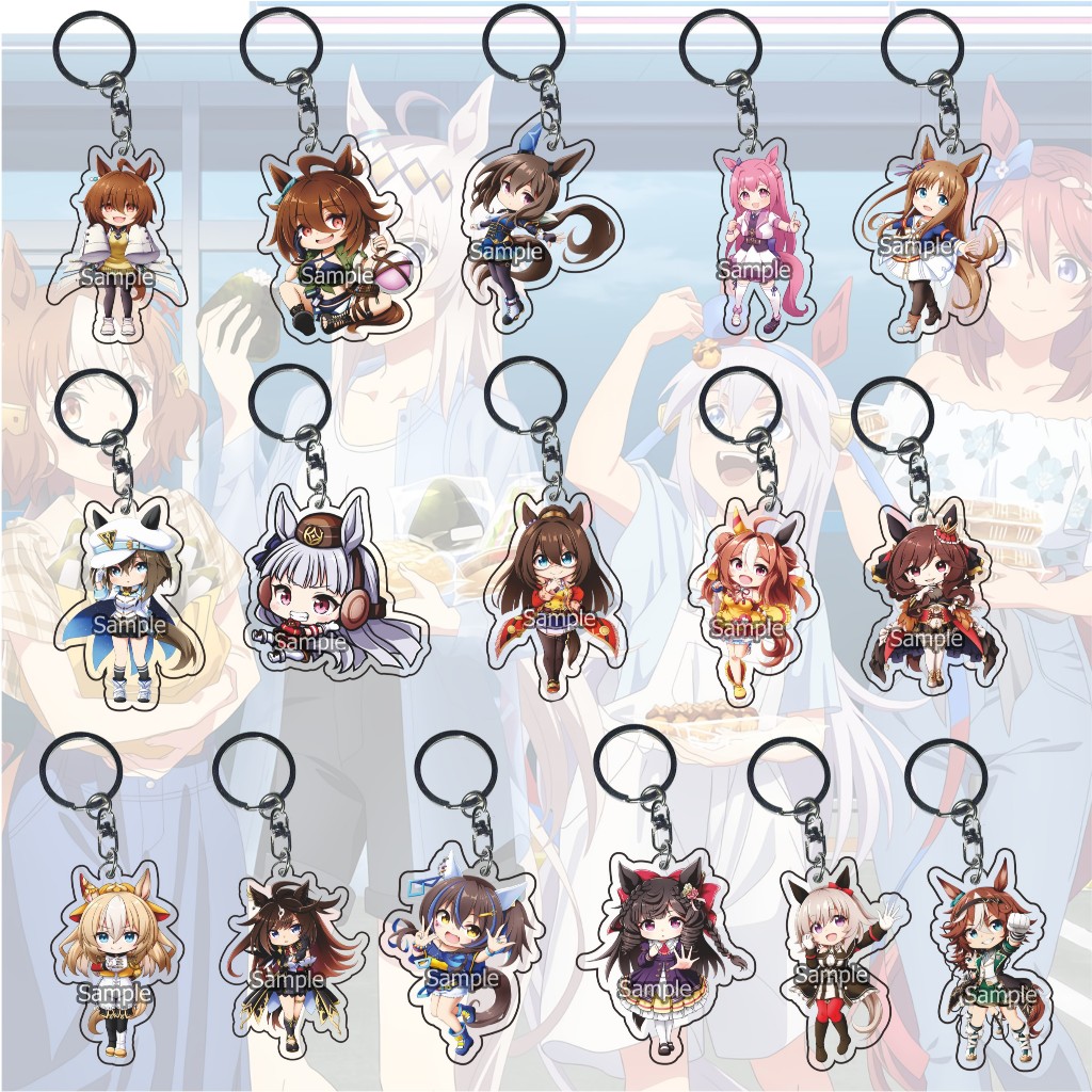 GUNDAN Uma Musume พวงกุญแจส่วน 01 admire vega Durandal El Condor Pasa Gentil Donna gold เรือ Grand i