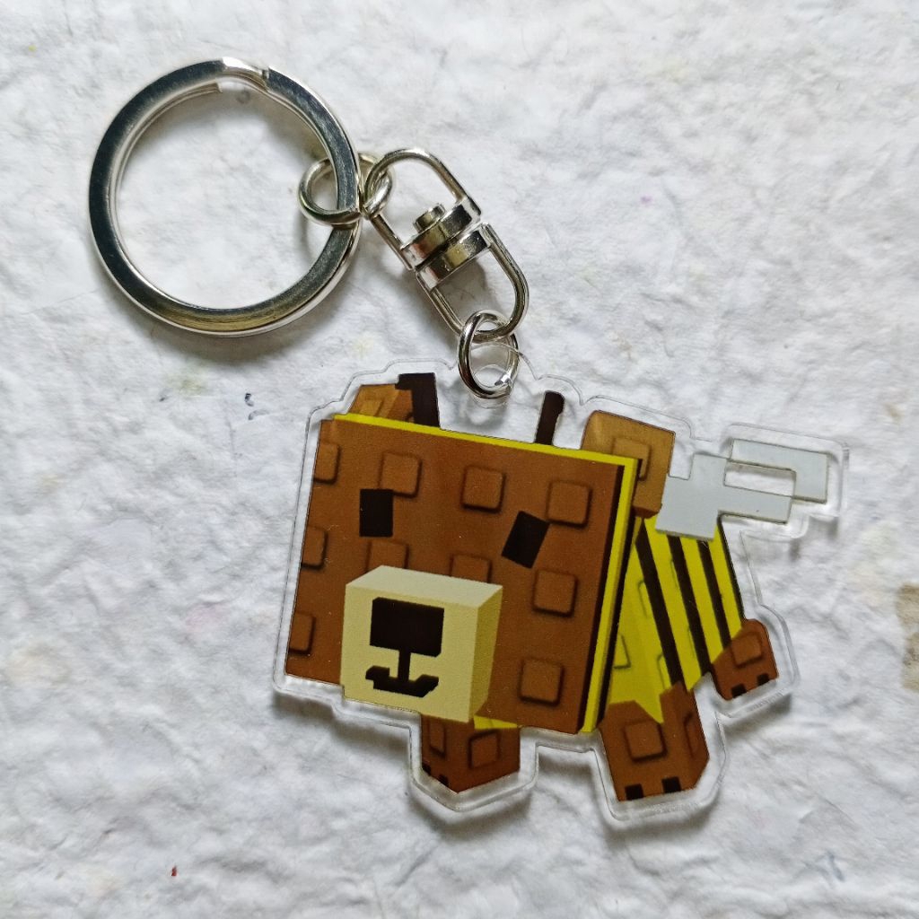 GANTUNGAN Ganci BEAR BEE Grow A Garden พวงกุญแจ หมีผึ้ง Grow A Garden พวงกุญแจ