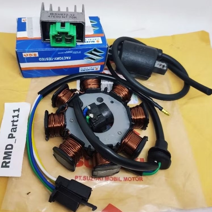 Spull Fu 150+ Koil+Kiprok Suzuki Satria Fu 150 Fu 150 คาร์บูเรเตอร์คุณภาพสูง