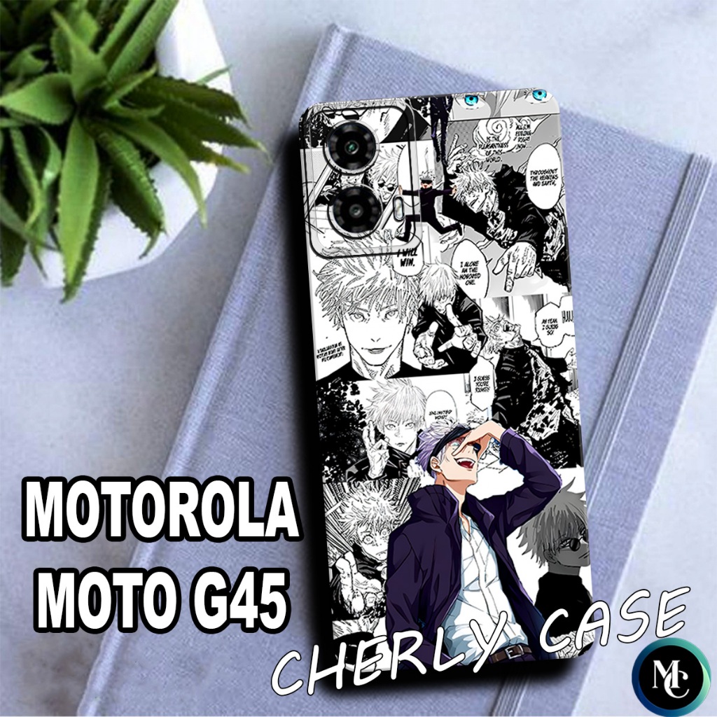 เคสยาง HP สําหรับ MOTOROLA MOTO G45/CC7/Anime Motif/MOTOROLA MOTO G45 softcase/silicon/เคสโทรศัพท์มื