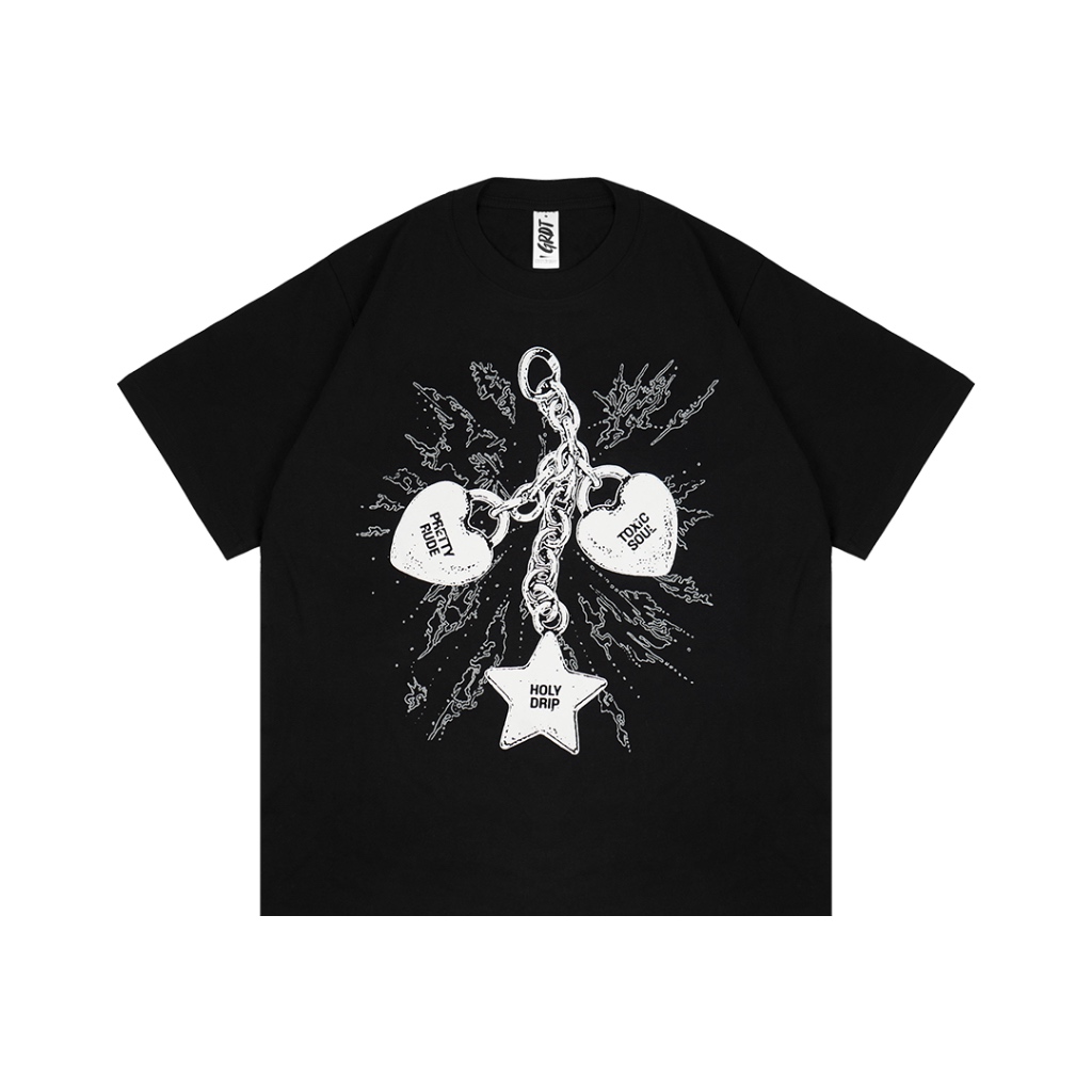 GRDT - เสื้อยืด Holy Drip Regular Black