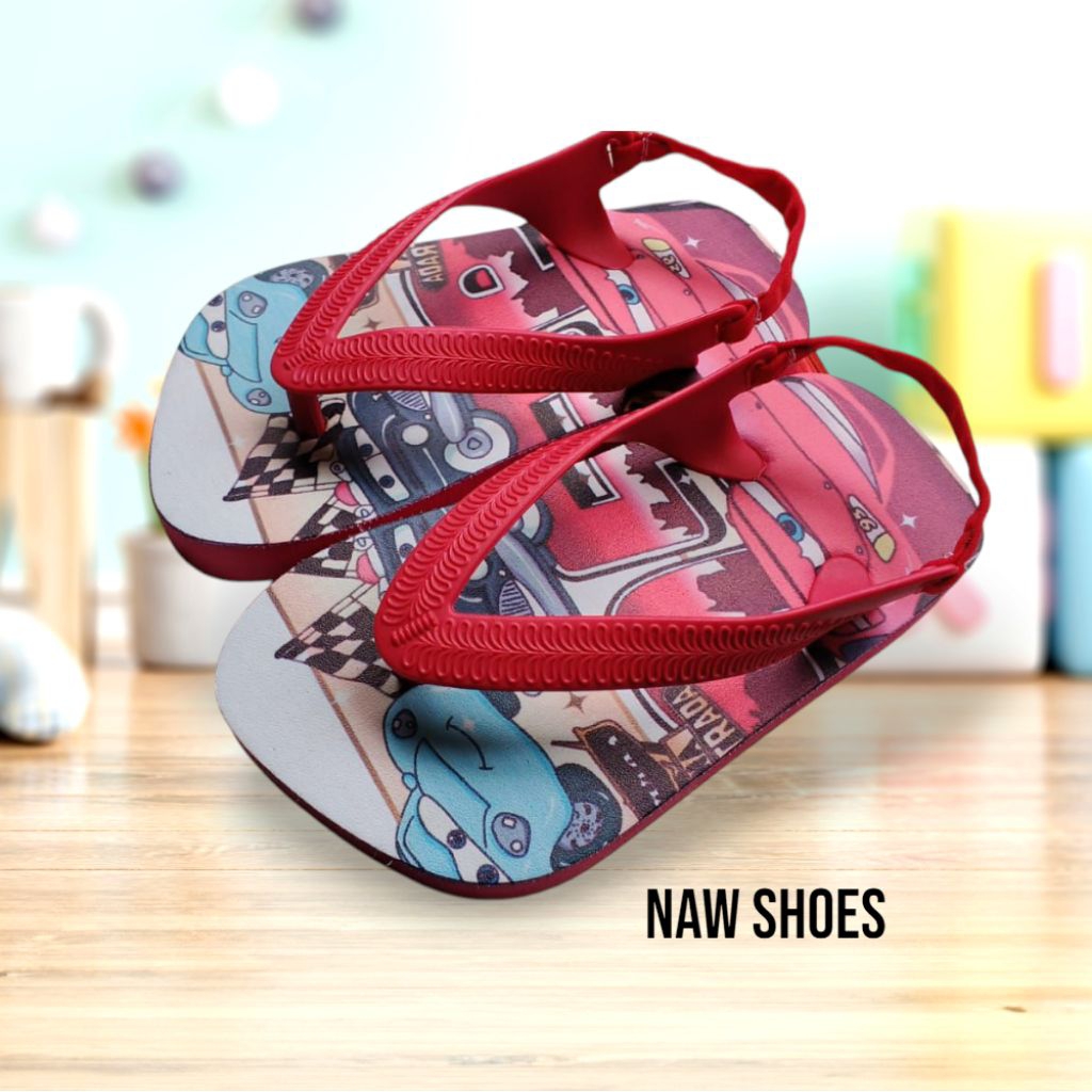 รองเท้าแตะเด็กผู้ชาย McQueen / รองเท้าแตะ McQueen สําหรับเด็กอายุ 1-3 ปี