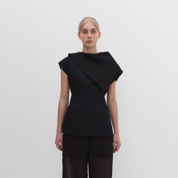 MORNINGSOL Bonnie Cape Sleeved Blouse I Womens Top