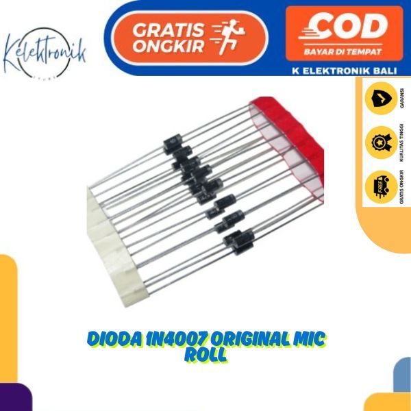 DIODE 1N4007 MIC ORIGINAL ROLL/RENTENG