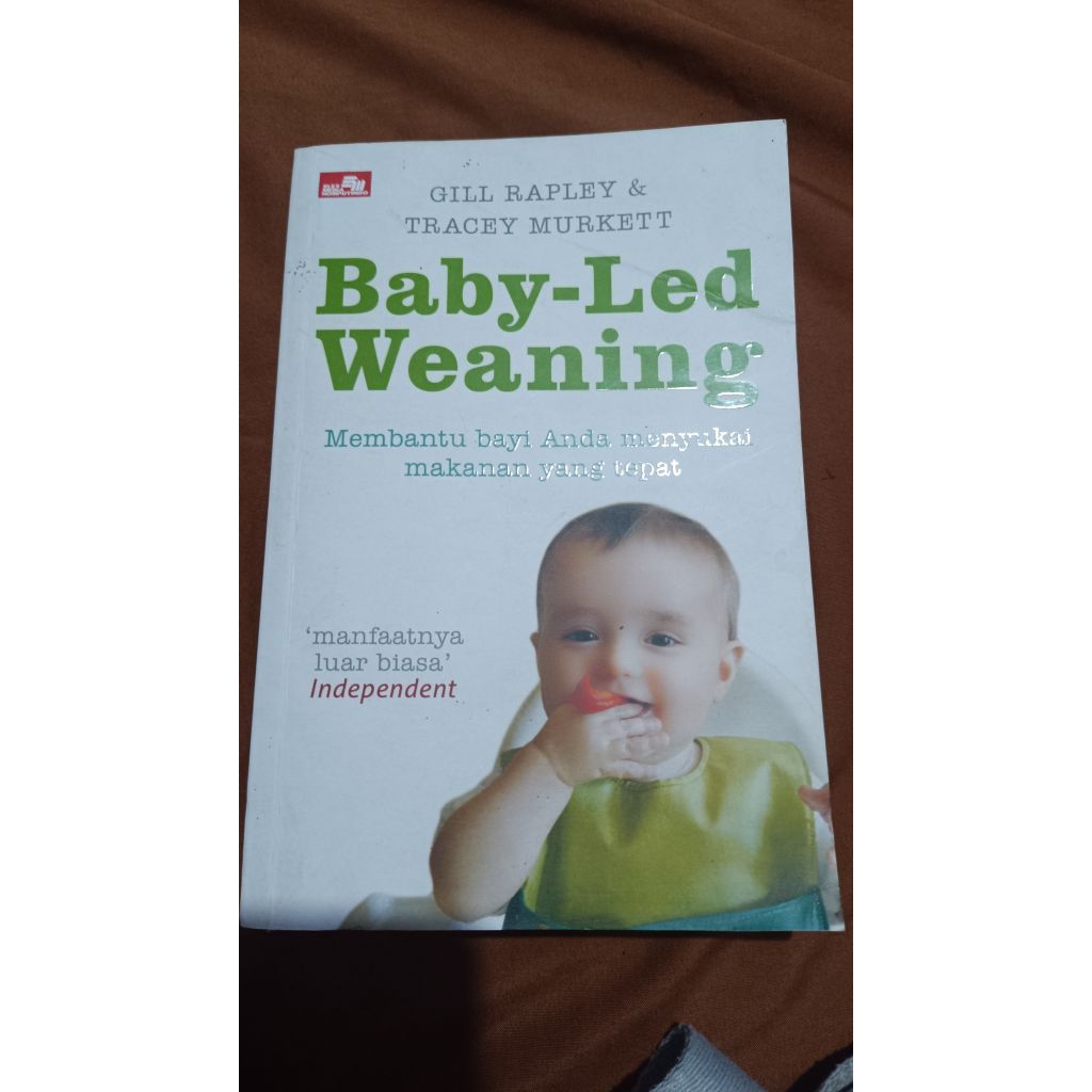 Preloved baby หนังสือ led หย่านม BLW GILL RAPLEY TRACEY MURKETT