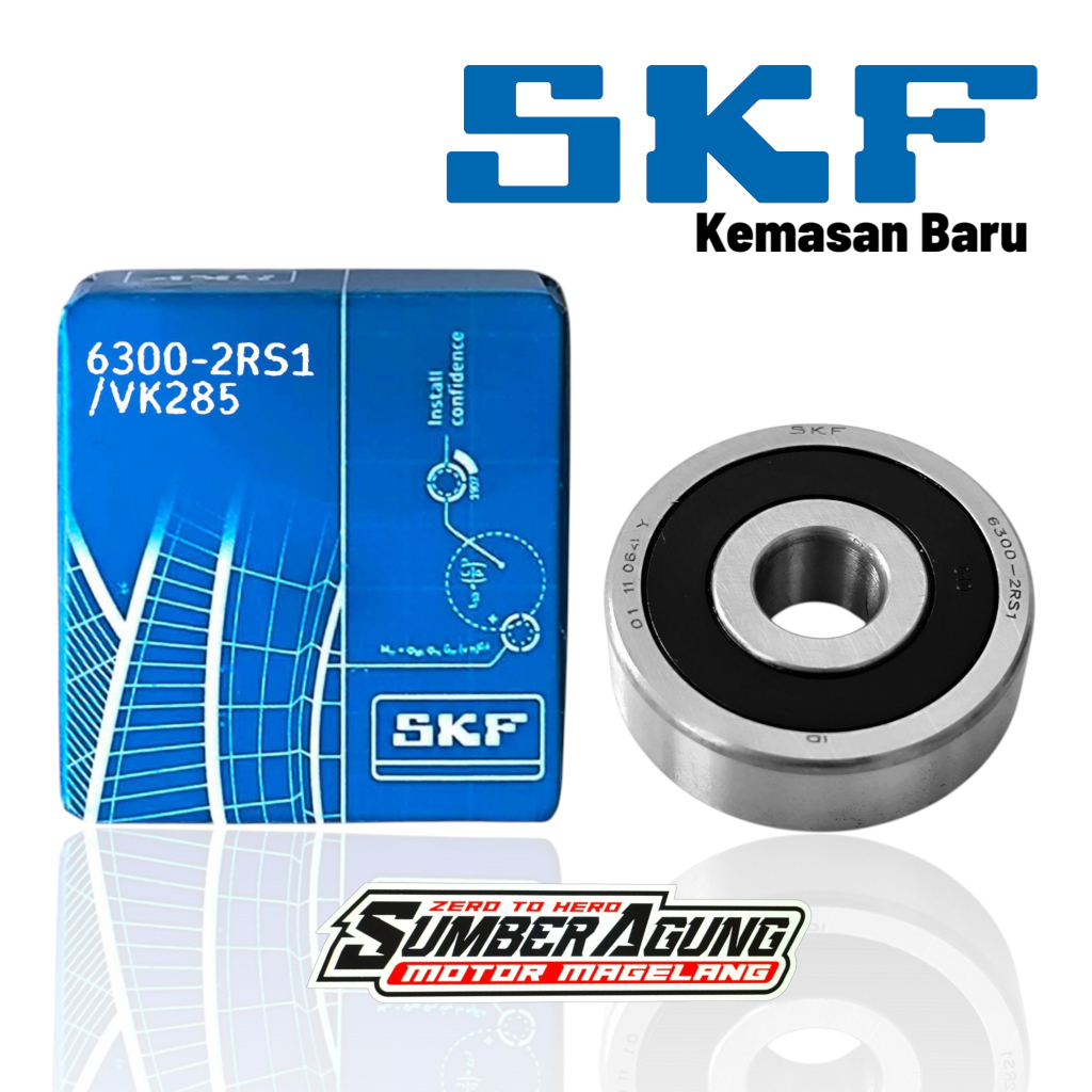BEARING LAKER RODA 6300 MIO FIZR NOUVO VEGA SMASH SHOGUN SATRIA ORI SKF GENIO