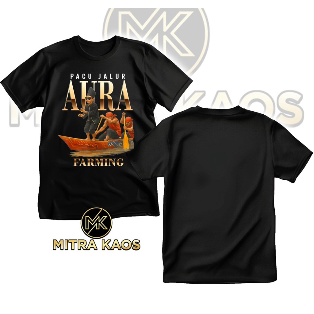 เสื้อผ้า Distro สําหรับเด็ก Unisex Aura Farming Pancu Line Viral