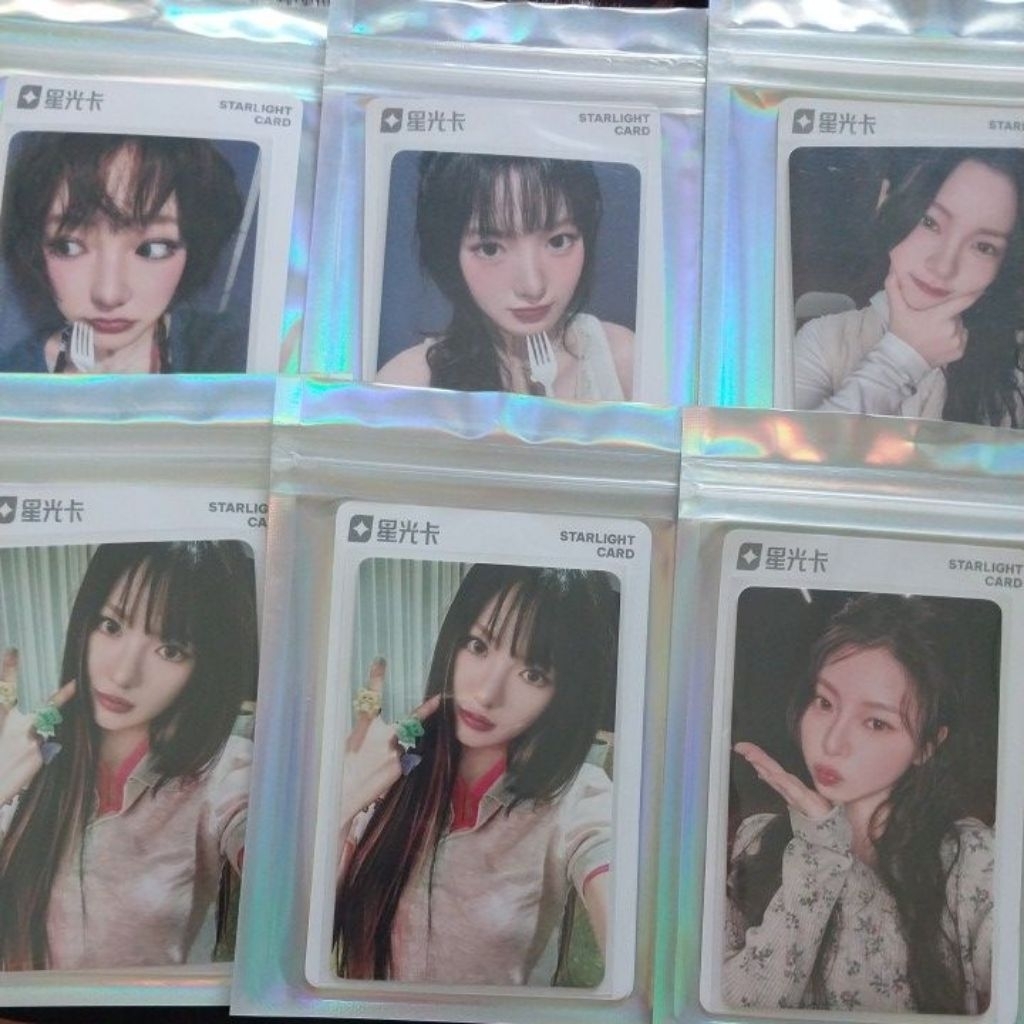 [OFFICIAL] PHOTOCARD QQ MUSIC CHINA KIIIKIII THE 1st EP CAMEL GEM JIYU SUI HAUM KYA 4STAR 2STAR 1STA