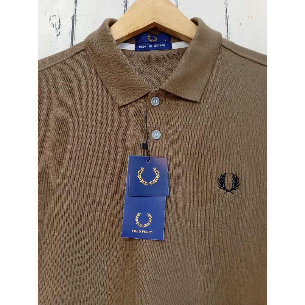 เสื้อยืดคอปกผู้ชาย / เสื้อโปโลผู้ชายสีน้ําตาล / เสื้อโปโลผู้ชาย / เสื้อโปโลผู้ชาย Frd พรีเมี่ยม